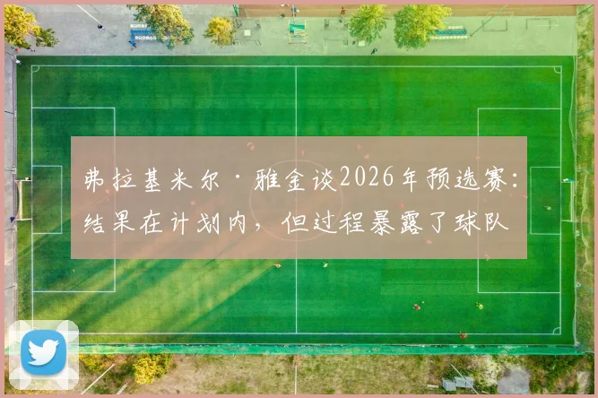 弗拉基米尔·雅金谈2026年预选赛:结果在计划内,但过程暴露了球队哪些具体问题?